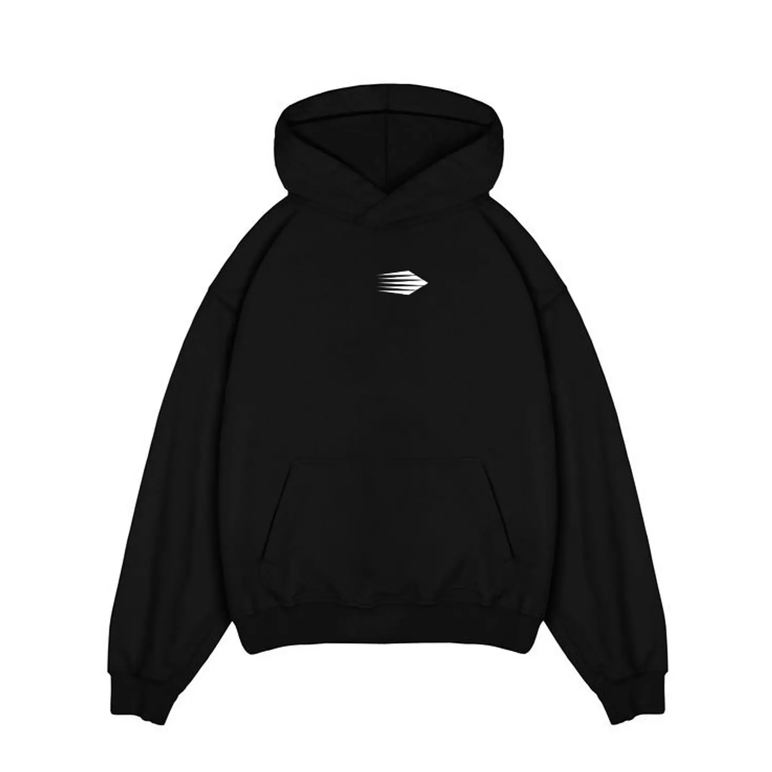 oversized Hoodie Black  image
