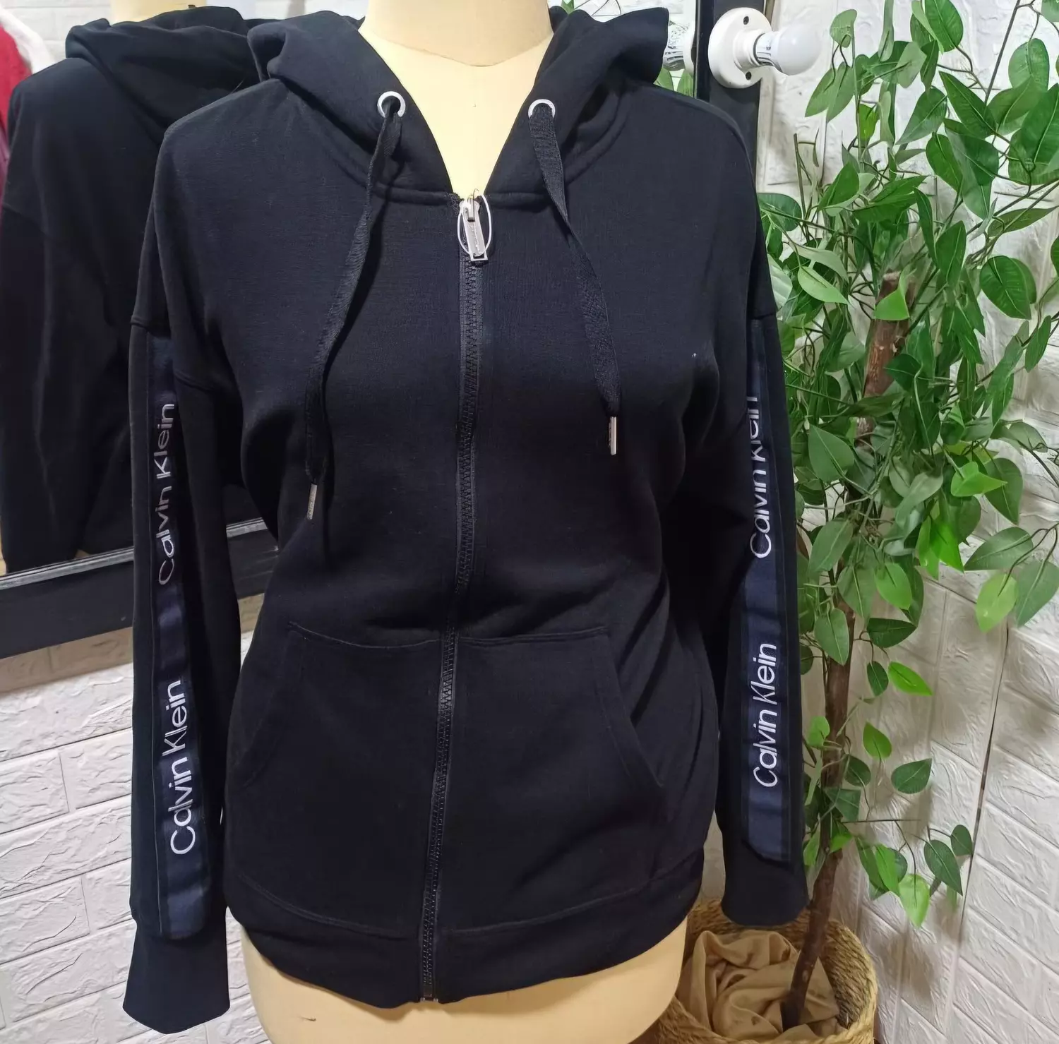 Calvin Klein Zip-Up Hoodie hover image