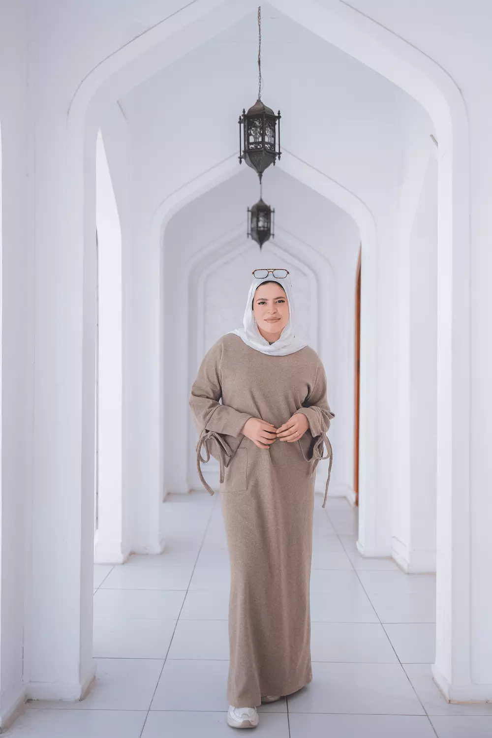 Sofia Dress Brown 4