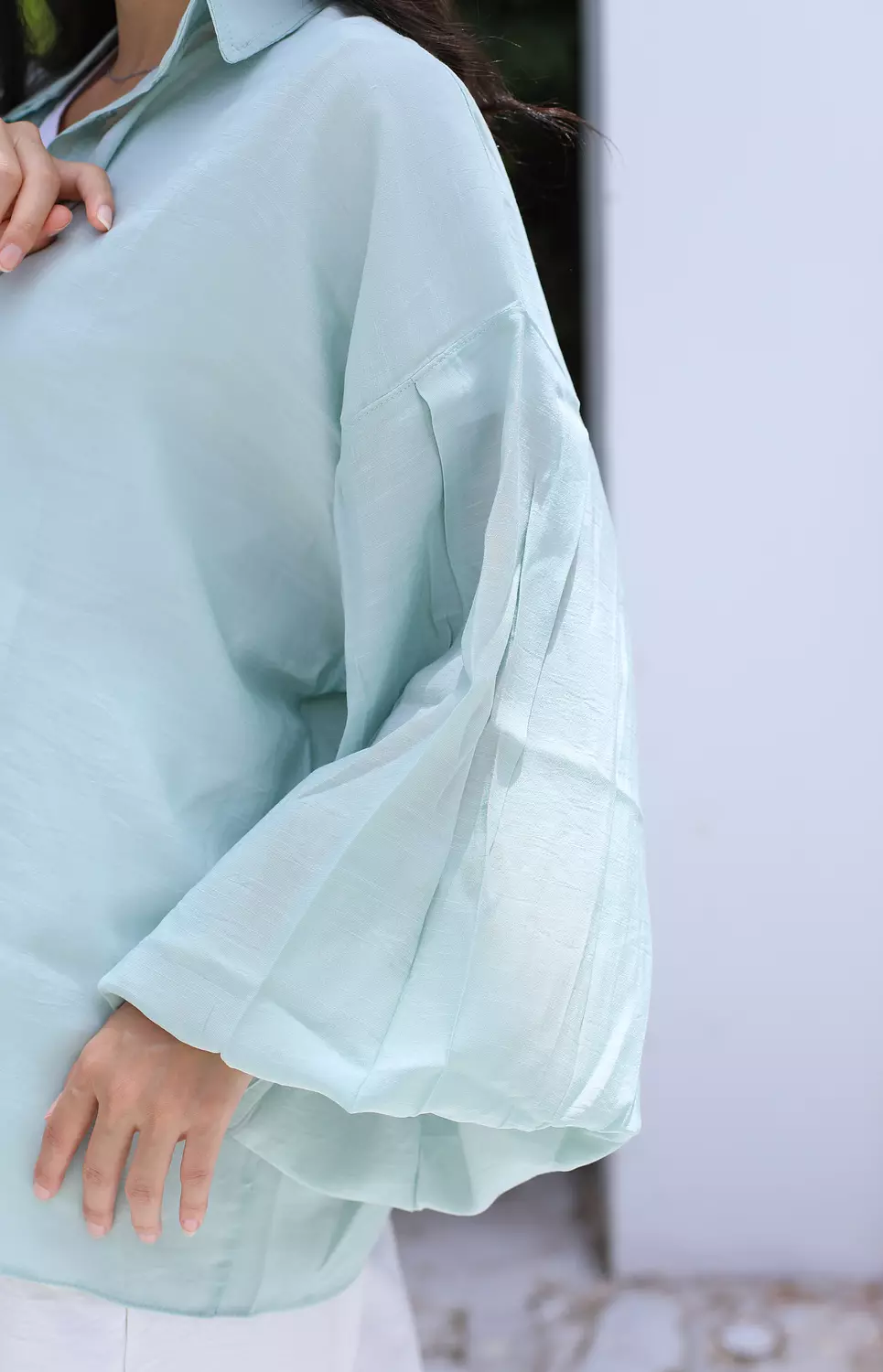 Puffy Sleeves Shirt hover image