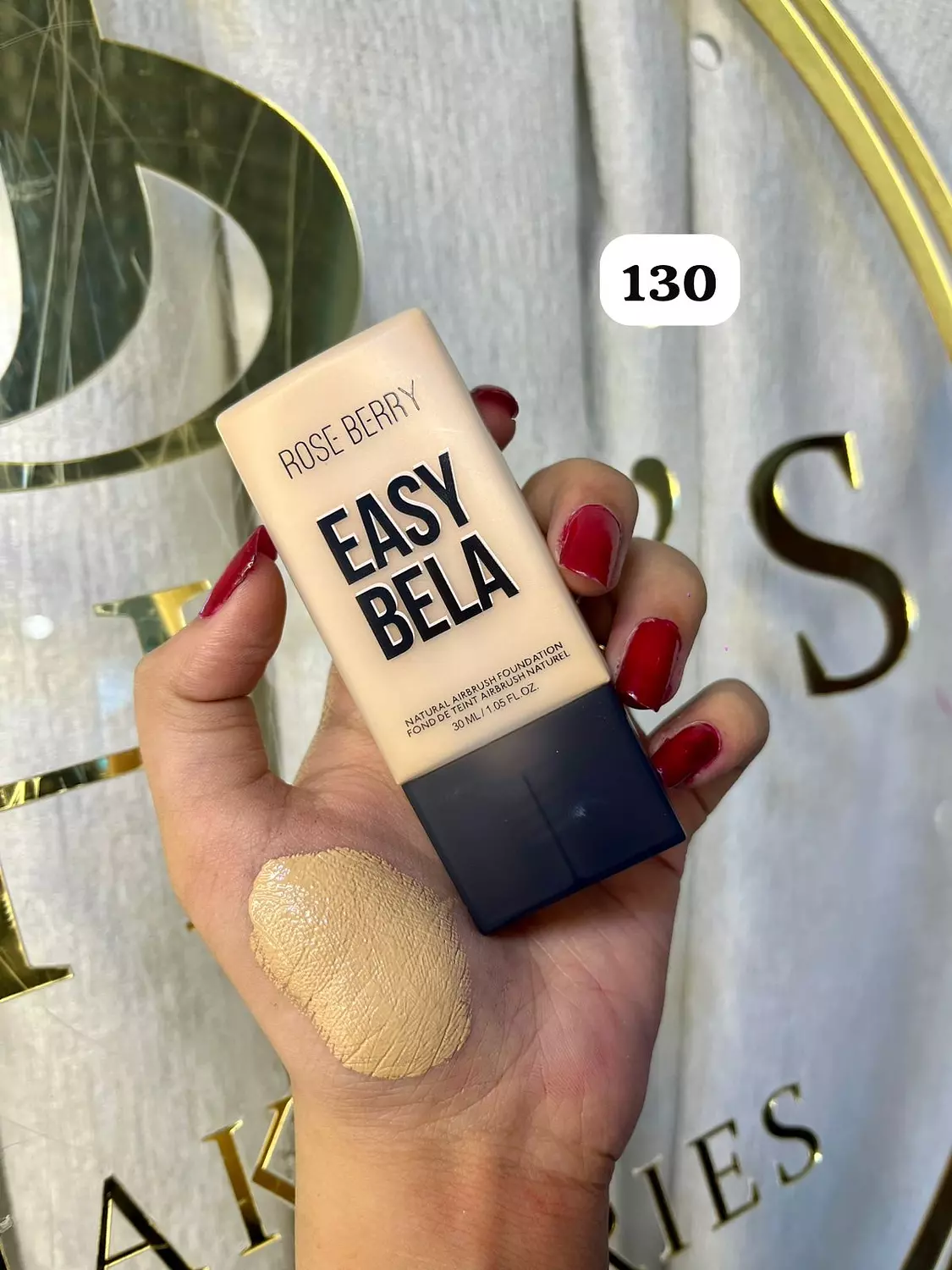 foundation roseberry Dupe huda beauty 4