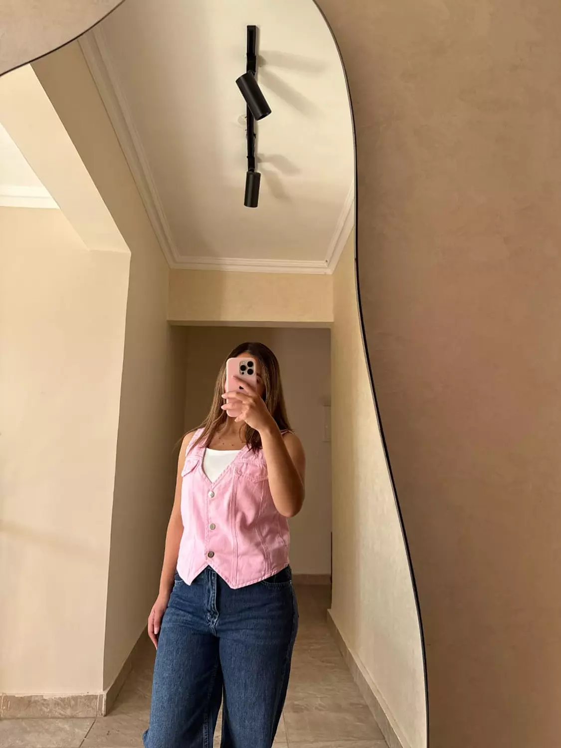Cropped Gabardine Vest 11