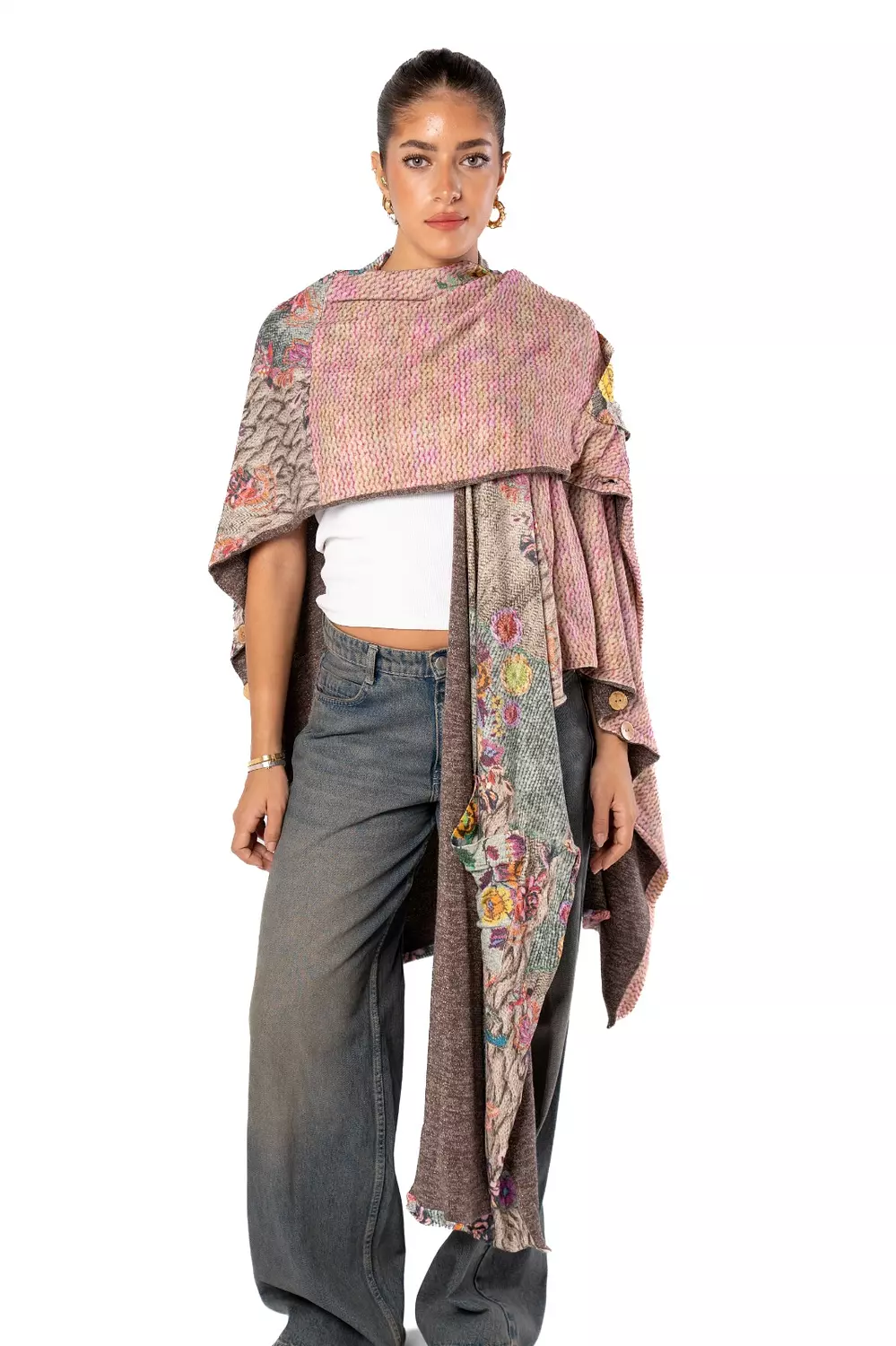 Haven Double Face Poncho 21