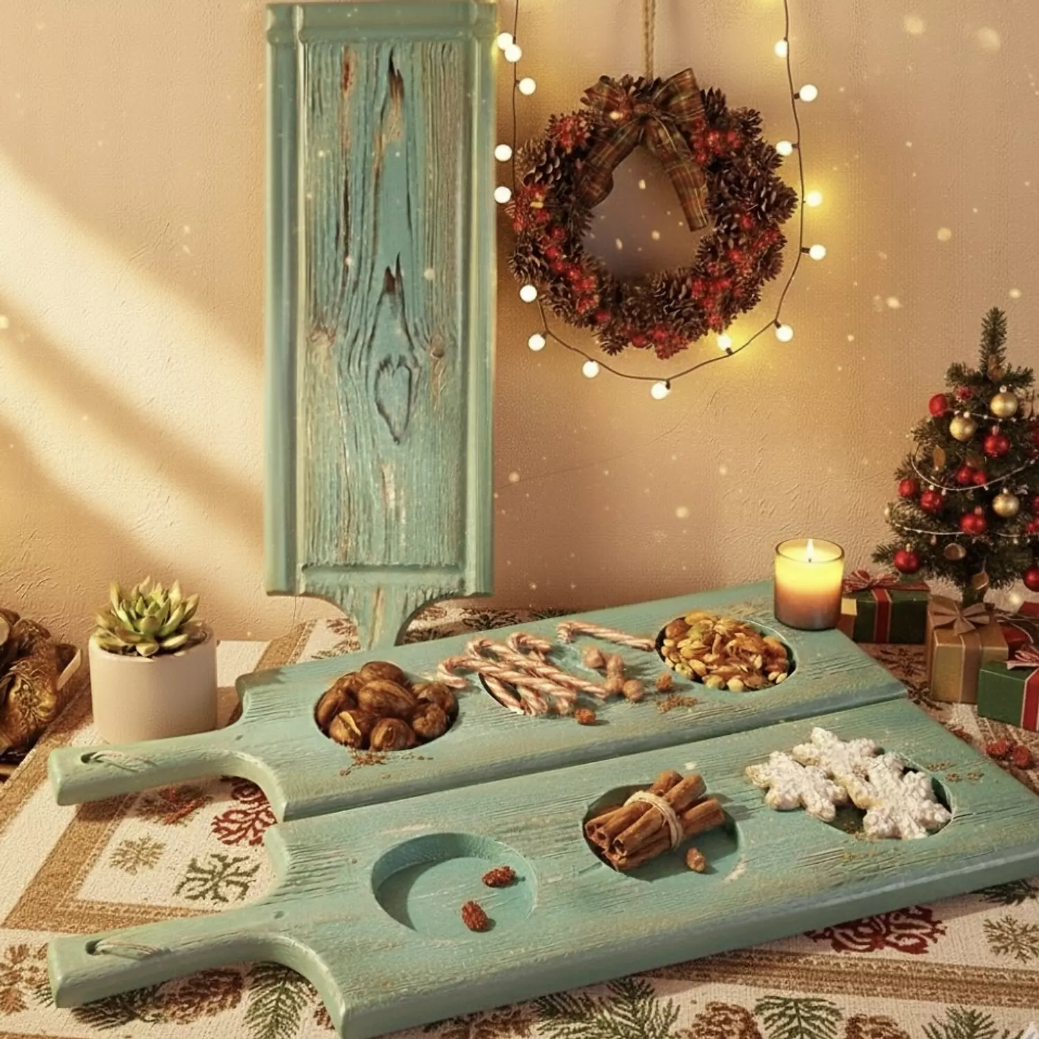 Vintage Double Face Tray image