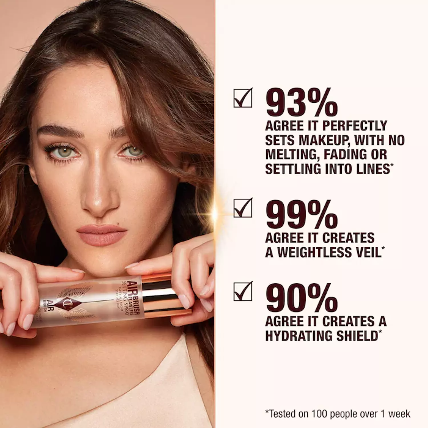Charlotte Tilbury  Mini Airbrush Flawless Setting Spray Duo Gift Set 7