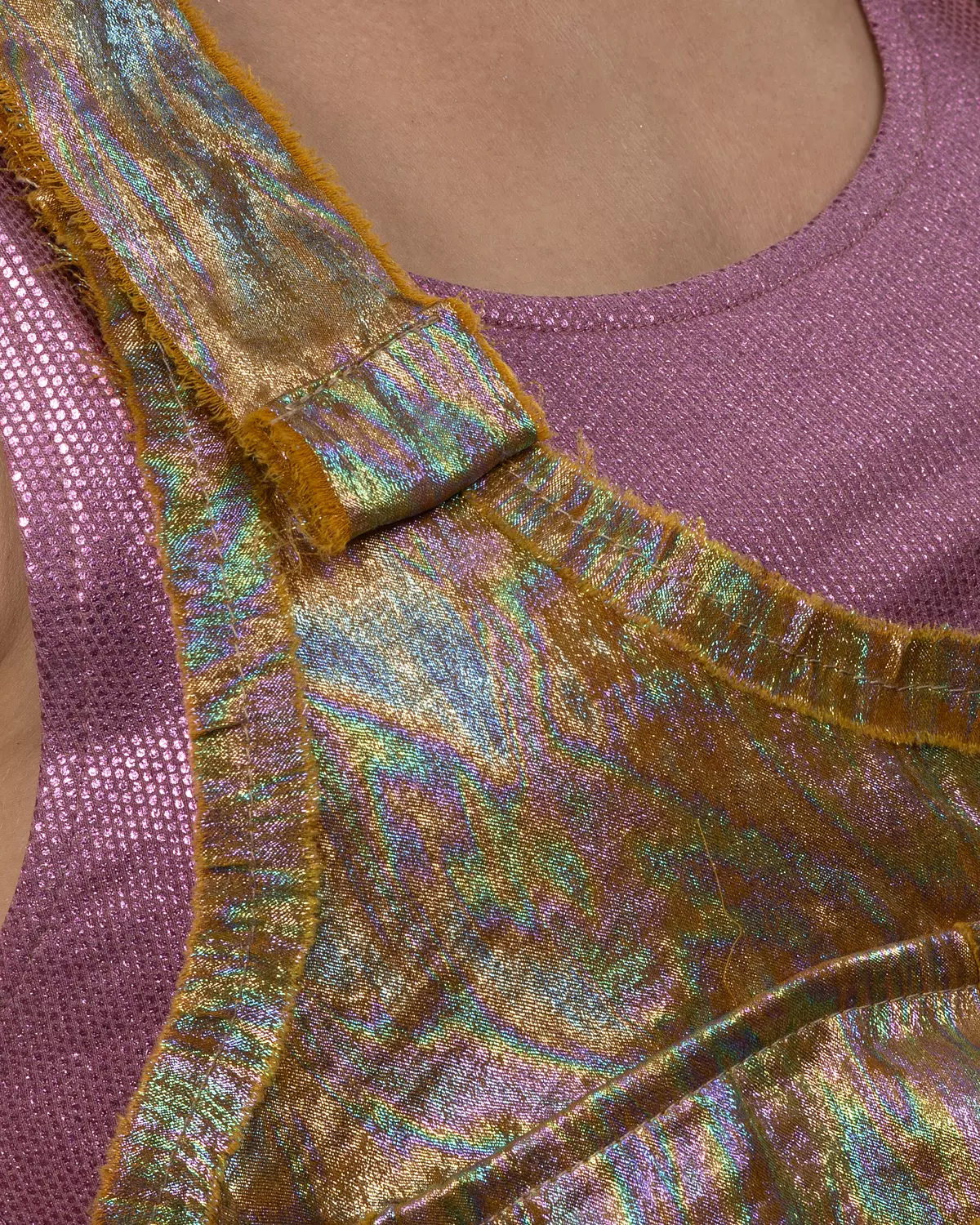 Multicolor Shimmery Jumpsuit 10