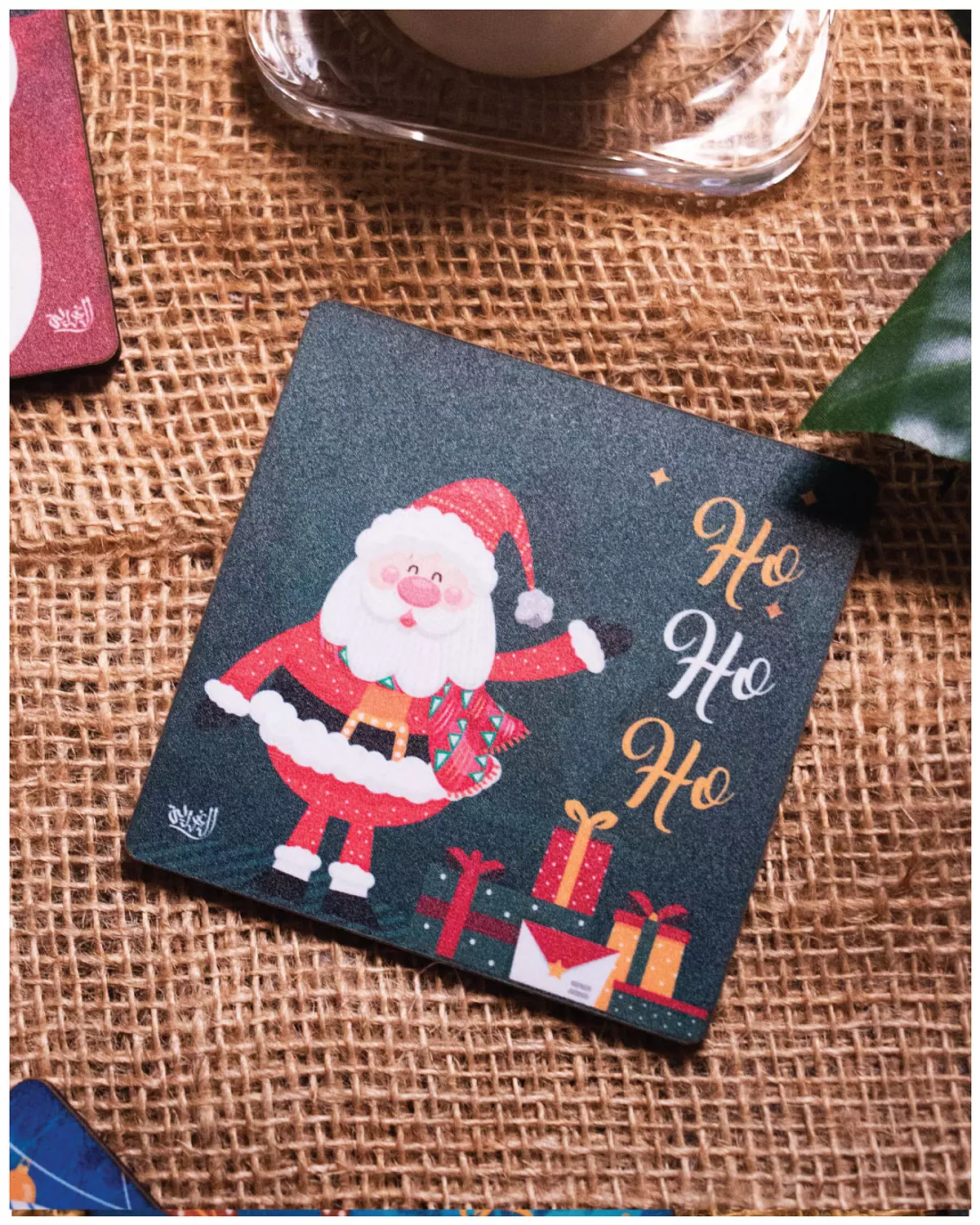 Christmas Charm Coasters 4