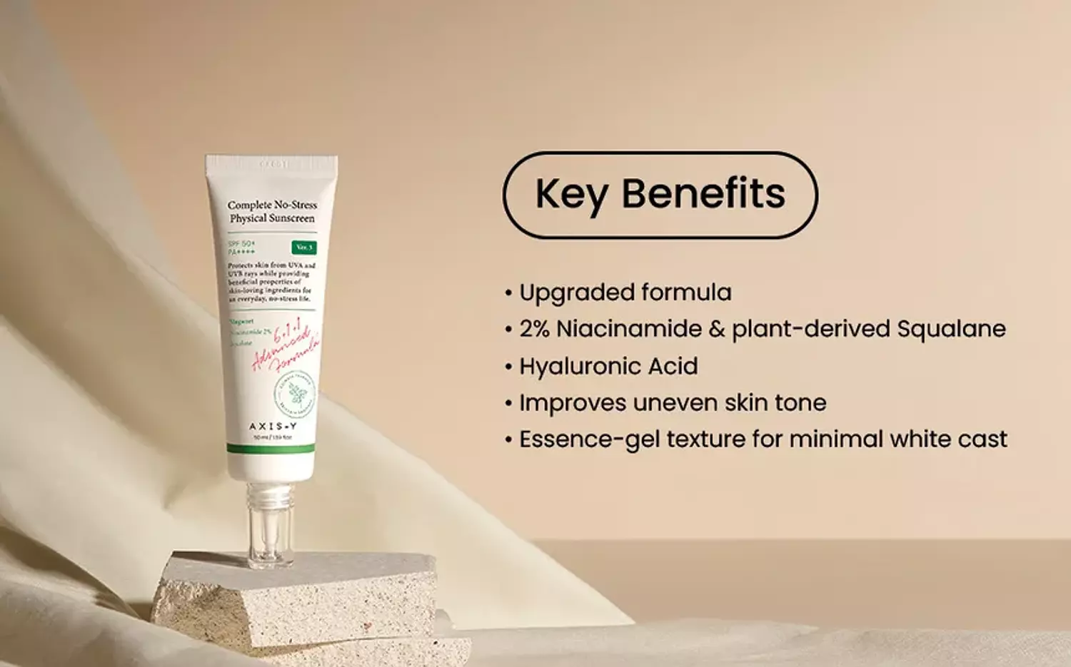 AXIS - Y - Complete No-Stress Physical Sunscreen (V3) 1