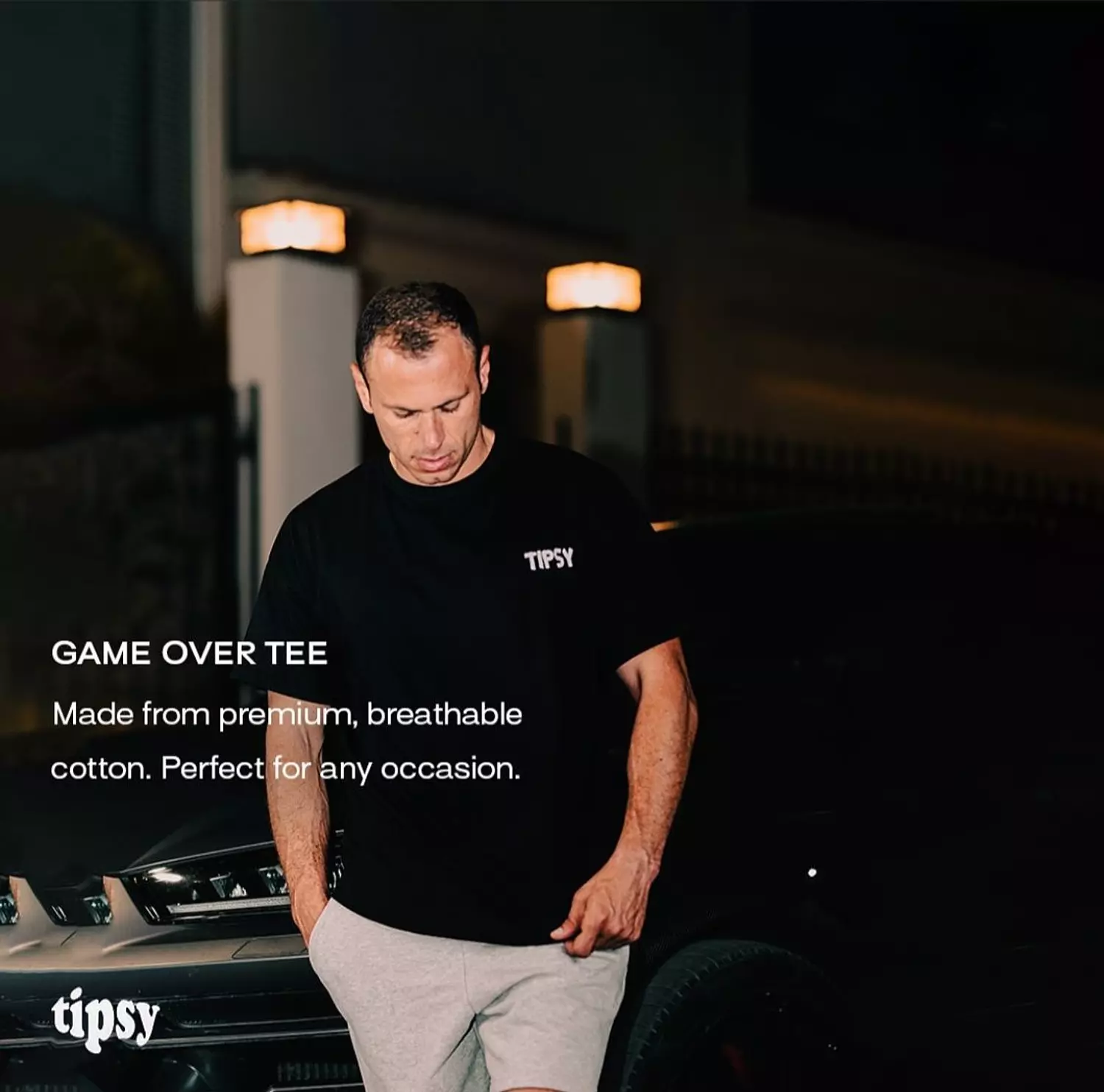 Game Over Tee - Black image