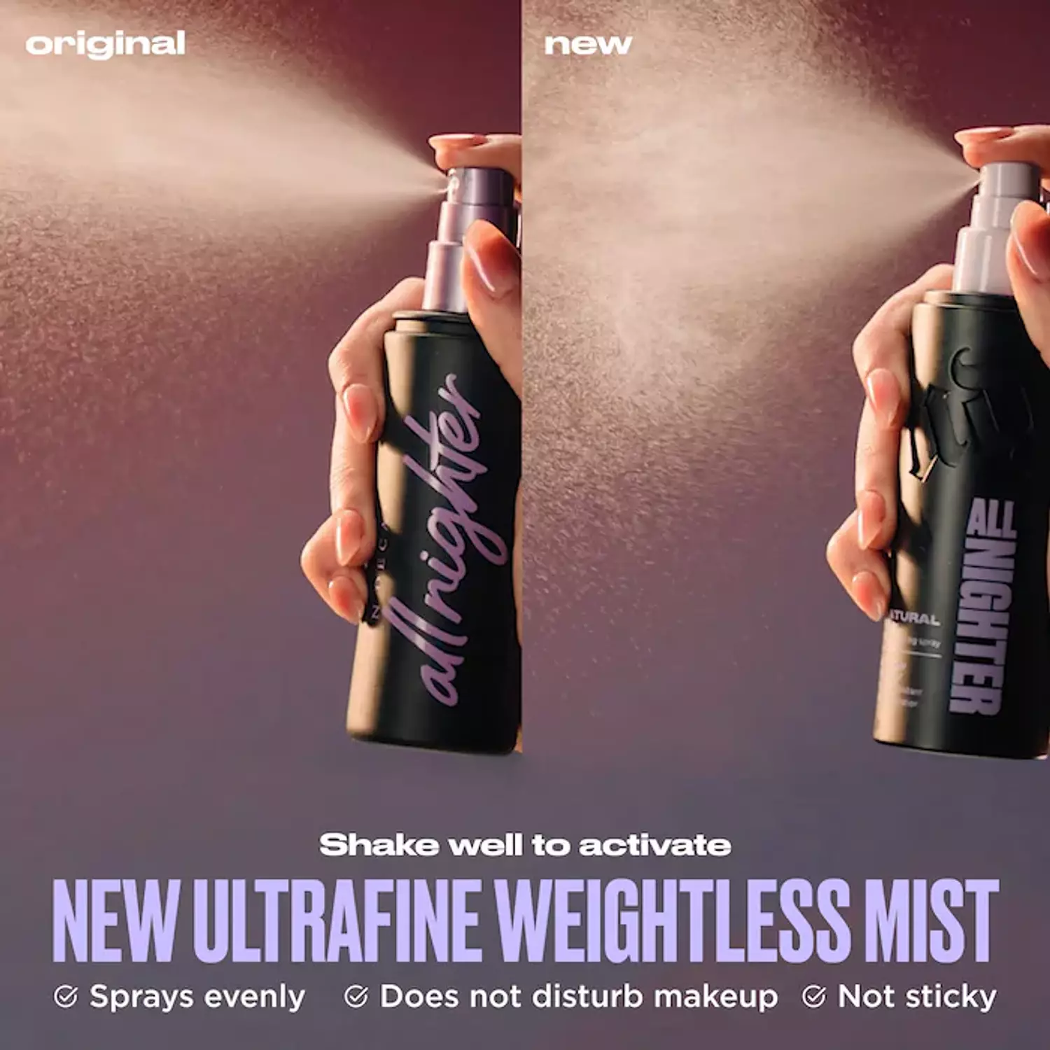 Urban Decay  All Nighter Waterproof Natural Finish Setting Spray with 24HR Wear 3