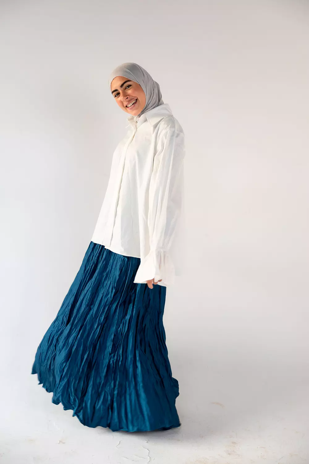 Sofia Skirt in Turquoise 5