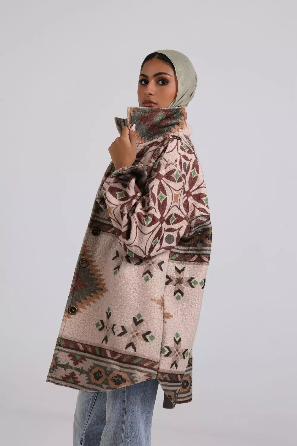 The Artisan Jacket - Nude 3