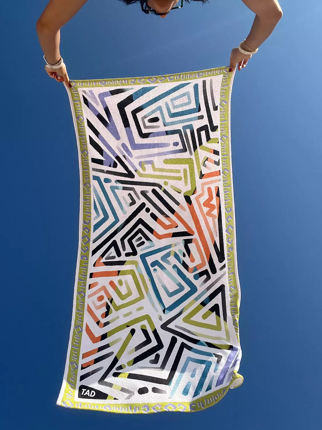 Tropic Lines Towel image