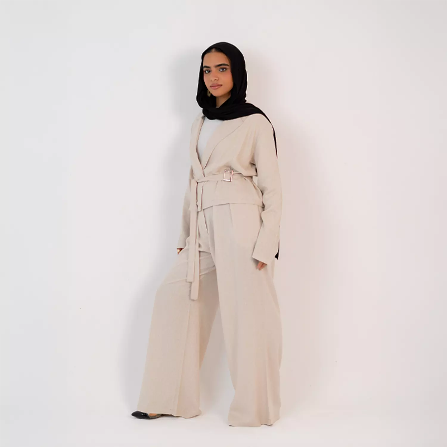 Blazer linen set image