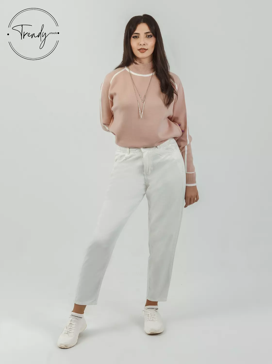 Wool Plain Pullover  image