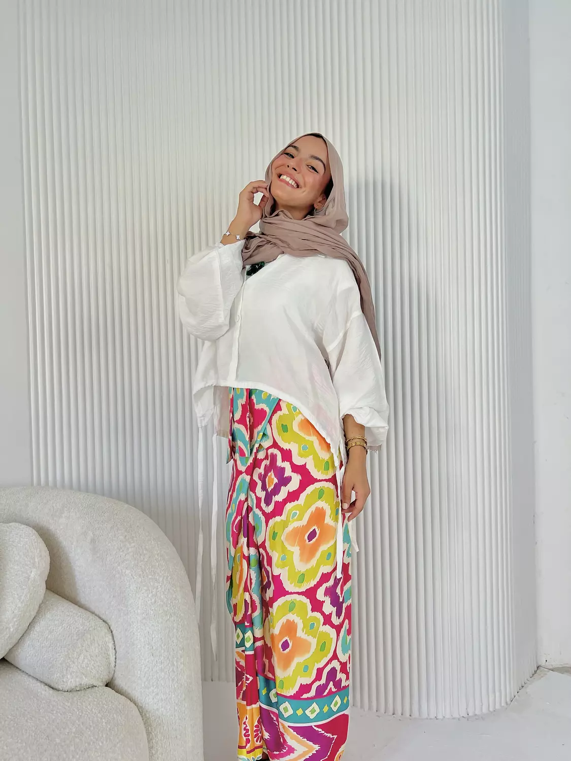 Tropical Wrap Skirt 7