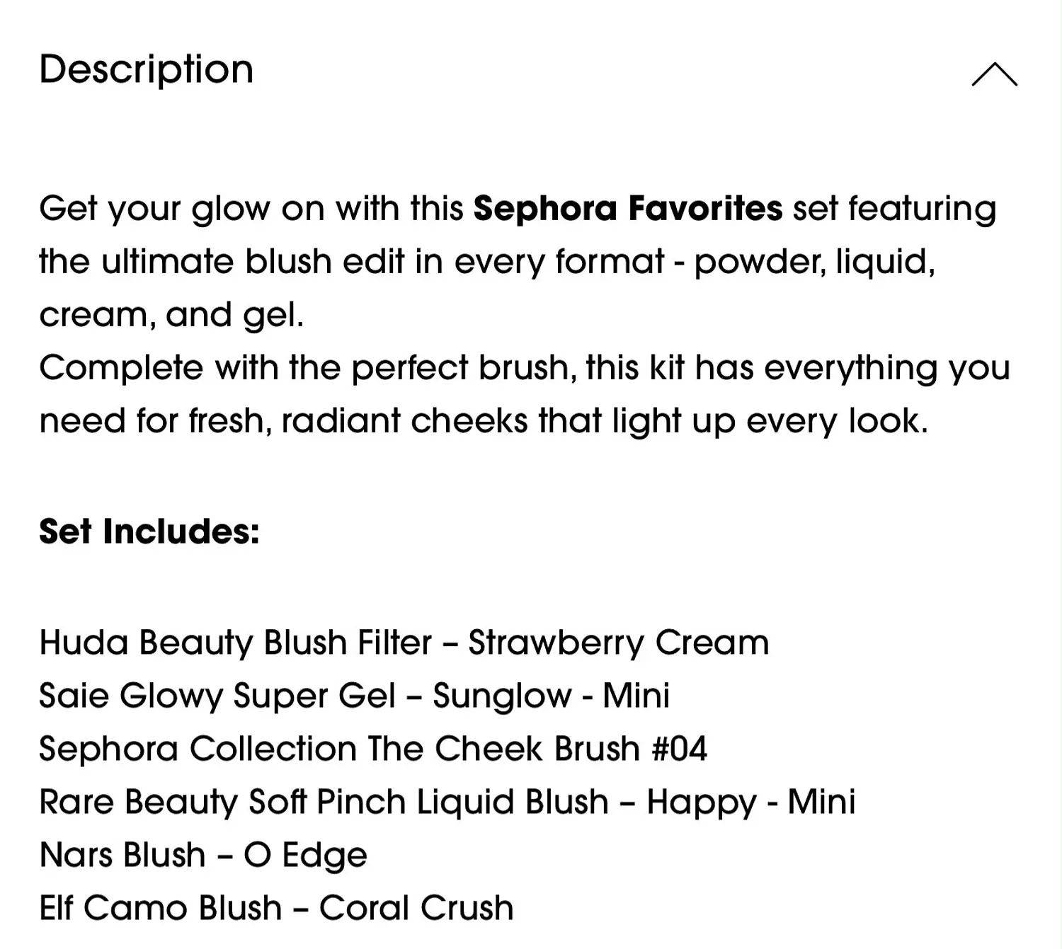 Sephora Favorites - Blush & Glaze 2
