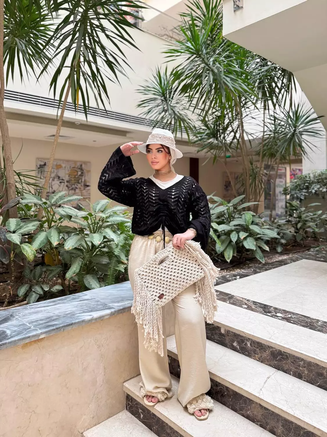 Tight knitted blouse 5