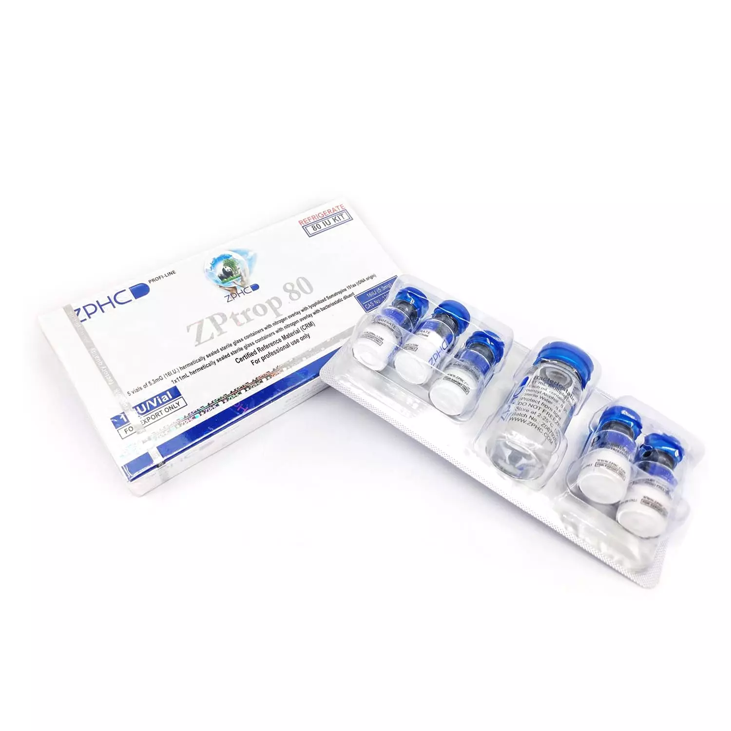 ZPtrop HGH 80iu ZPHC + Bacteriostatic Water hover image