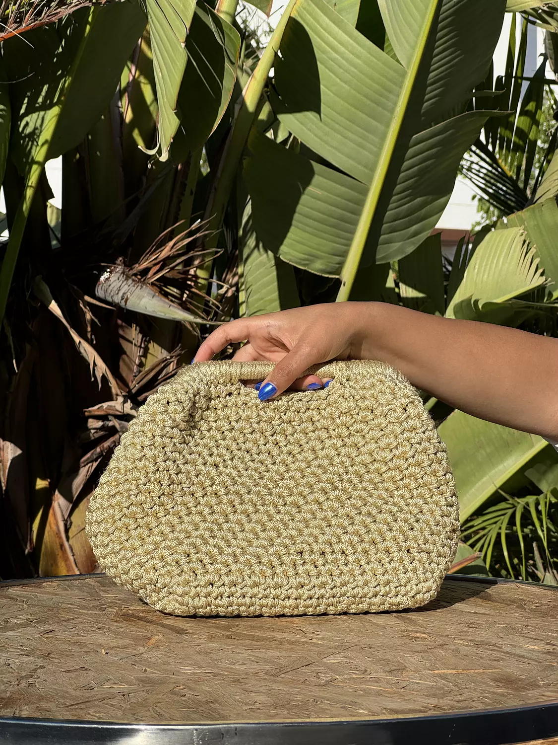 Knitted Clutch Bag 3