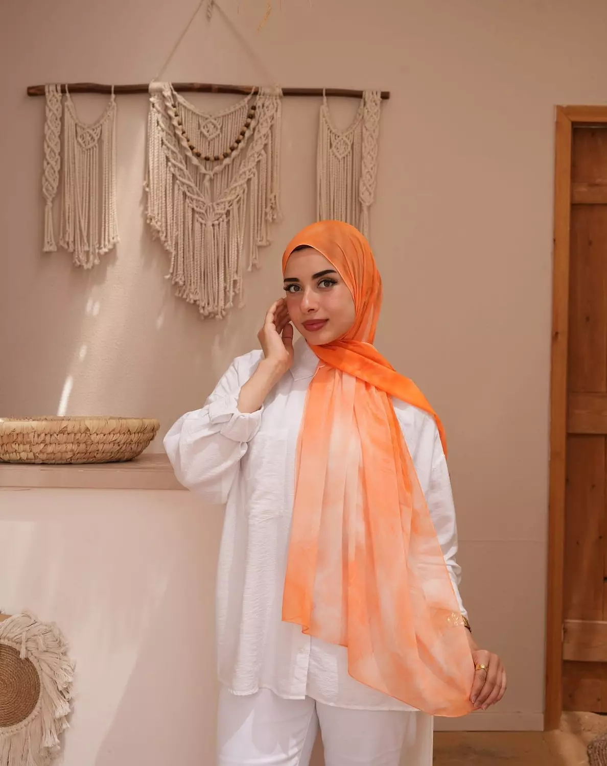 Orange marble in modal image