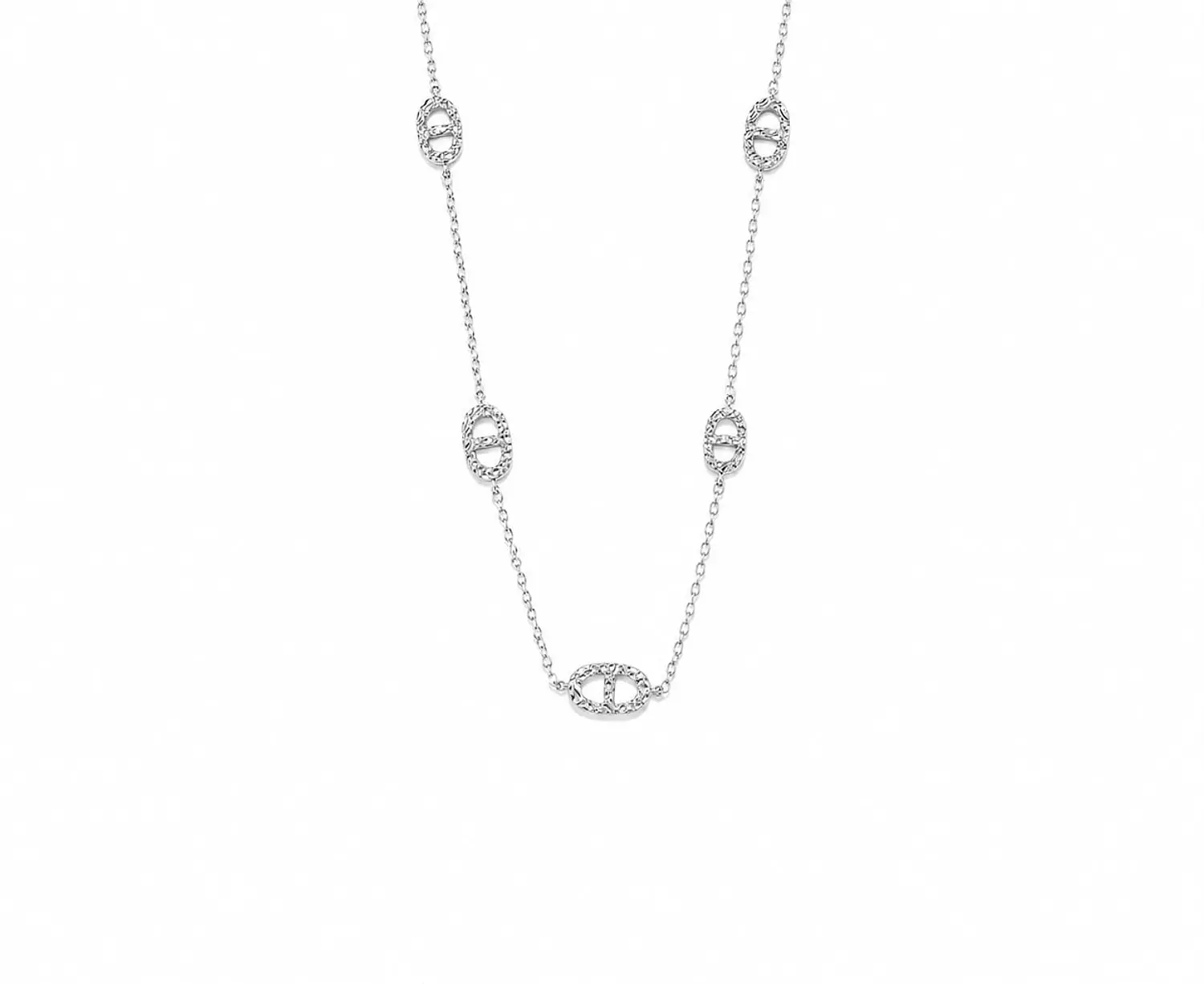 Silver Necklace Chaneel 1