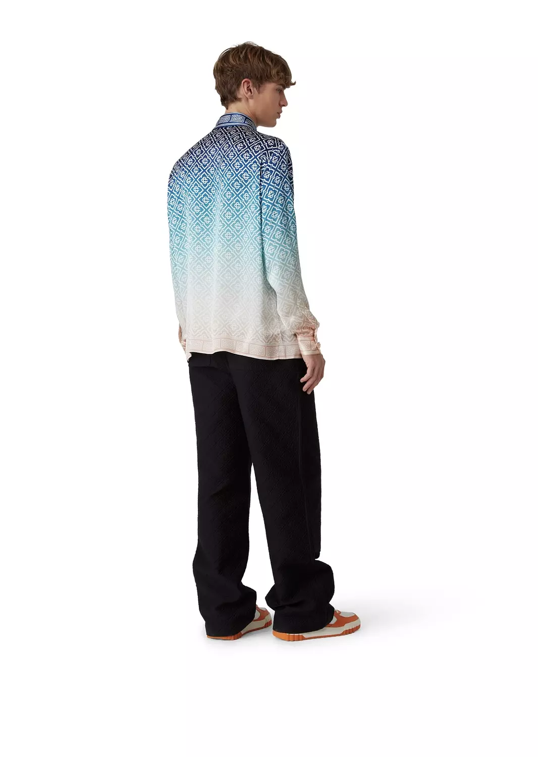 CASABLANCA LONG SLEEVE SILK SHIRT 2