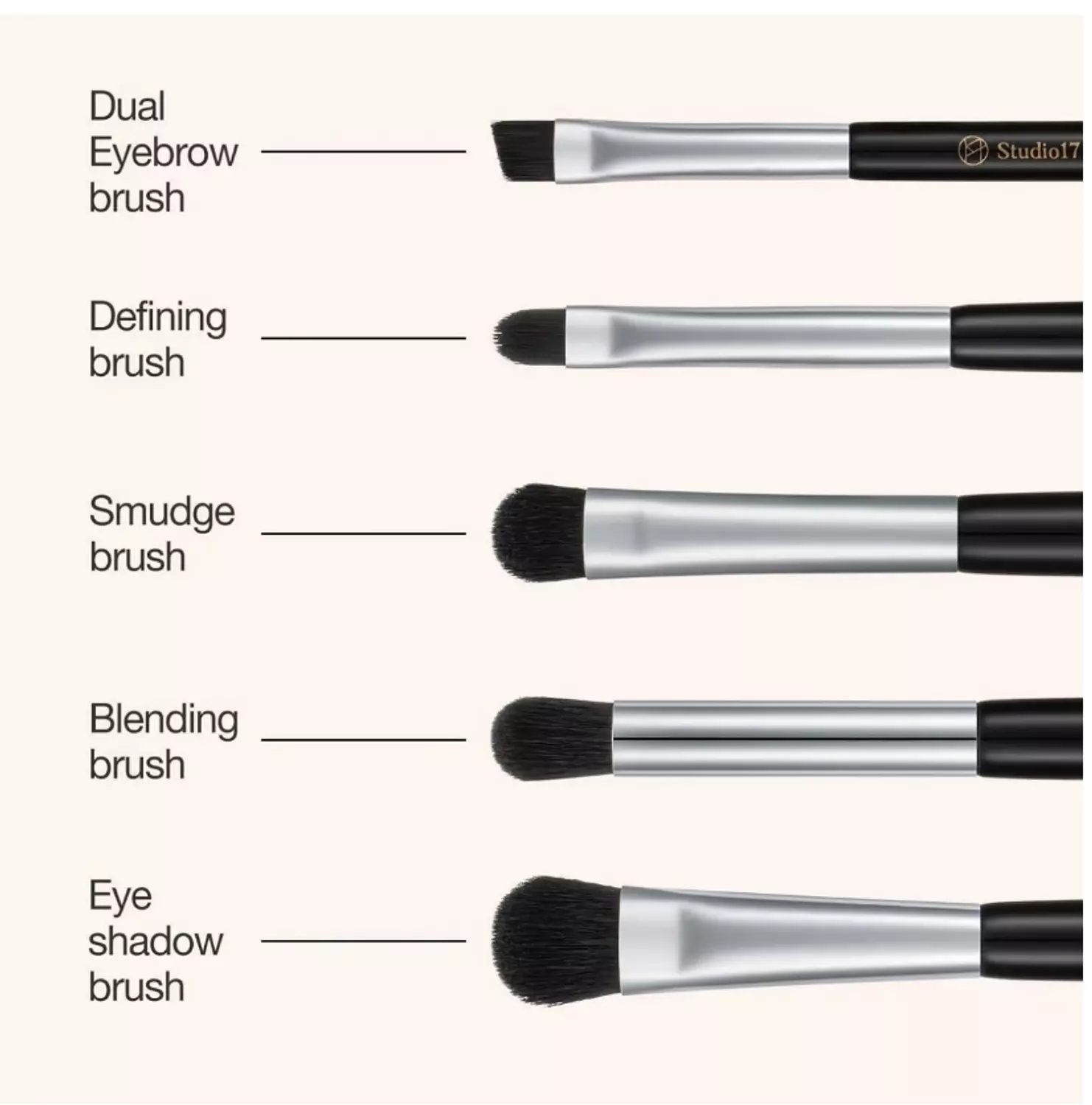 [Studio17] Eye Makeup Brush Set image