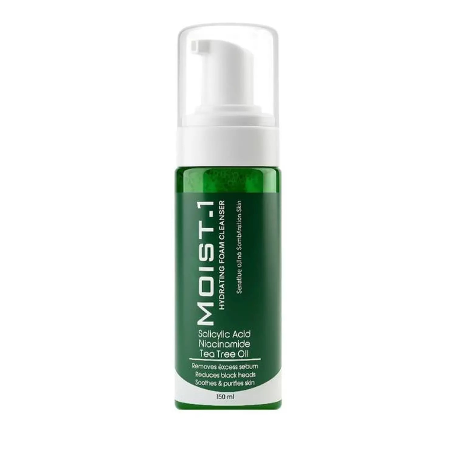 MOIST - 1 HYDRATING FOAM CLEANSER SENSITIVE OILY & COMBINATION SKIN 150 ML  image