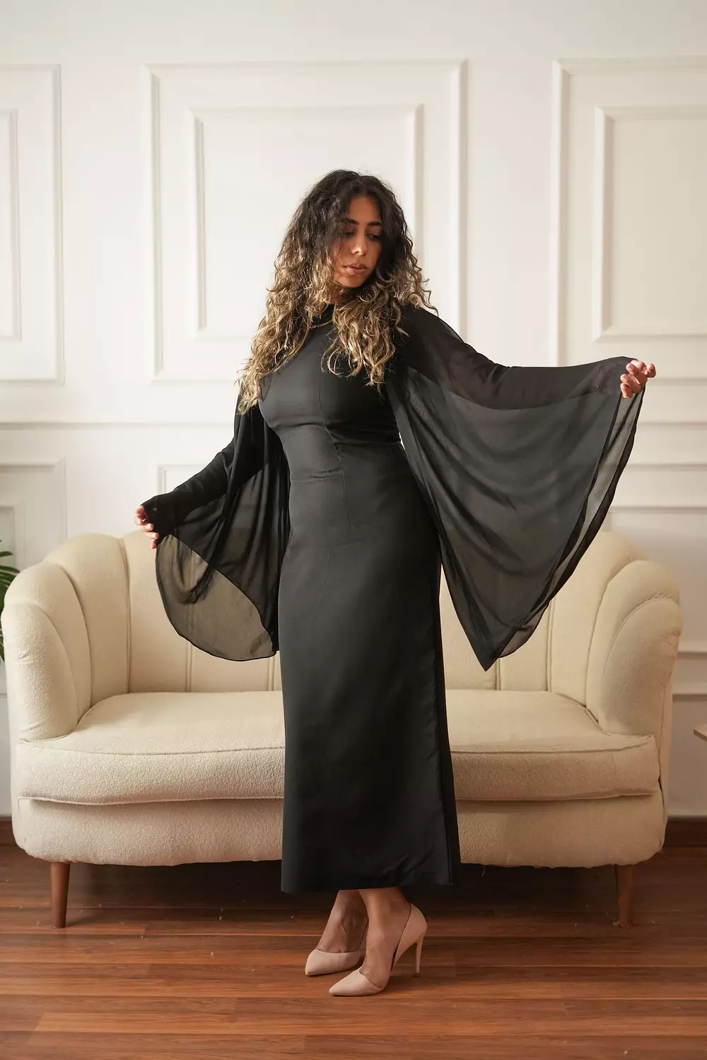 Black Butterfly Dress 10