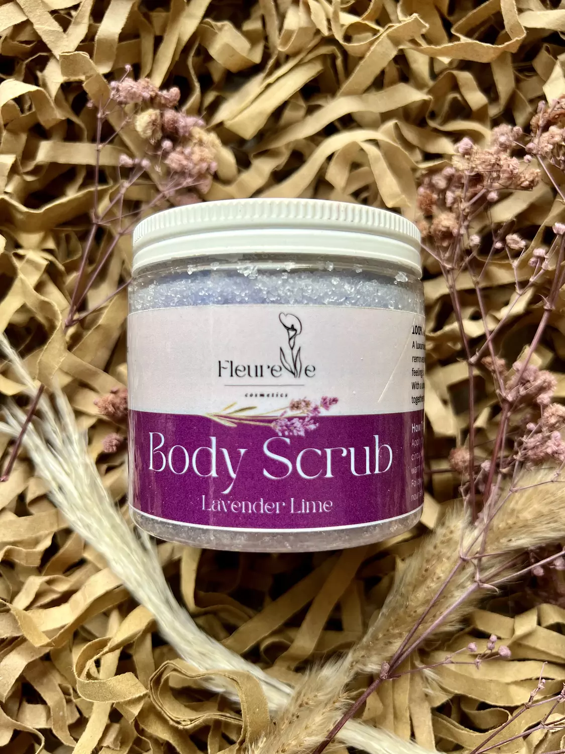 Lavender Lime Body Scrub 2