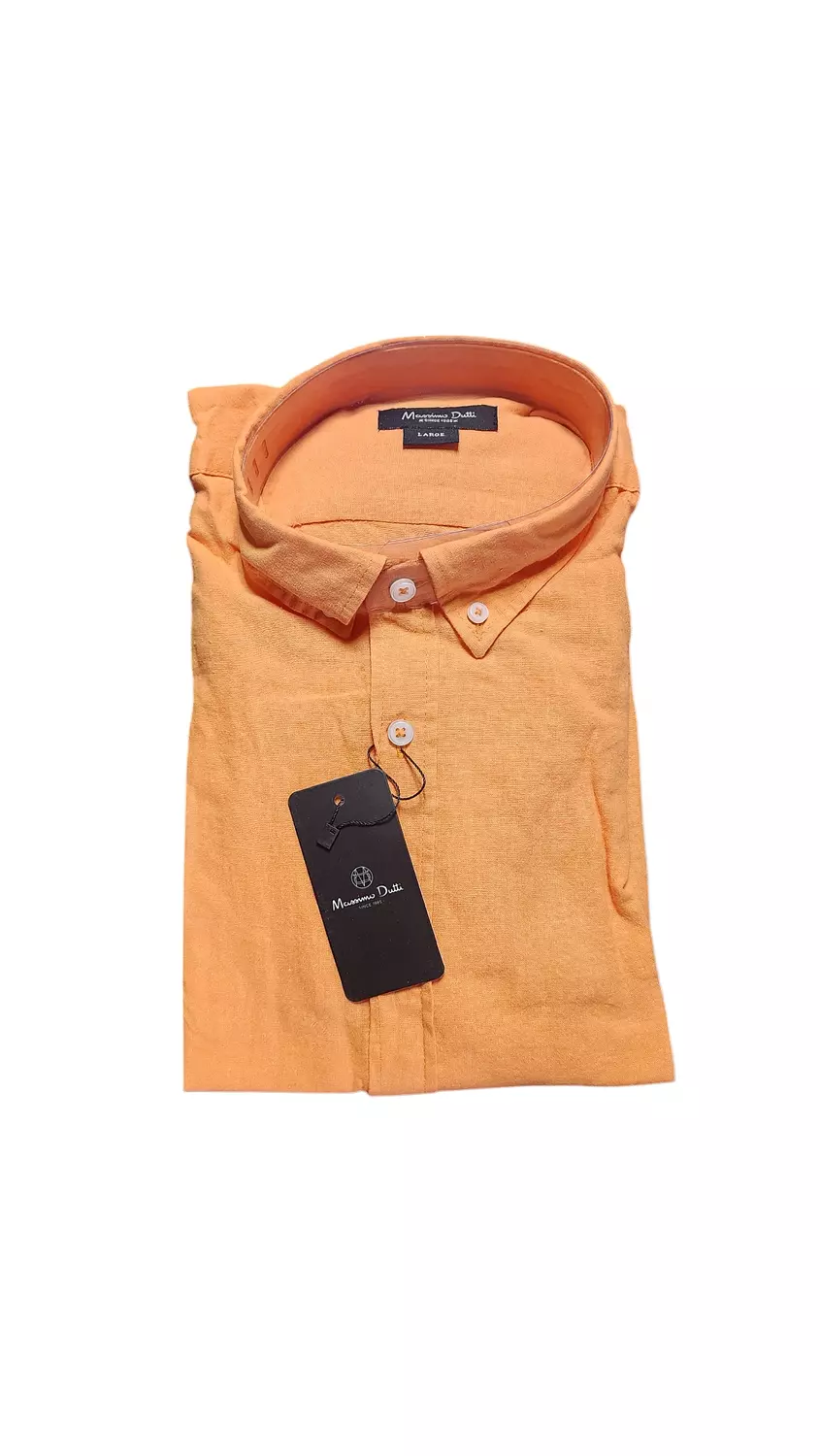 Massimo Dutti linen orange 2