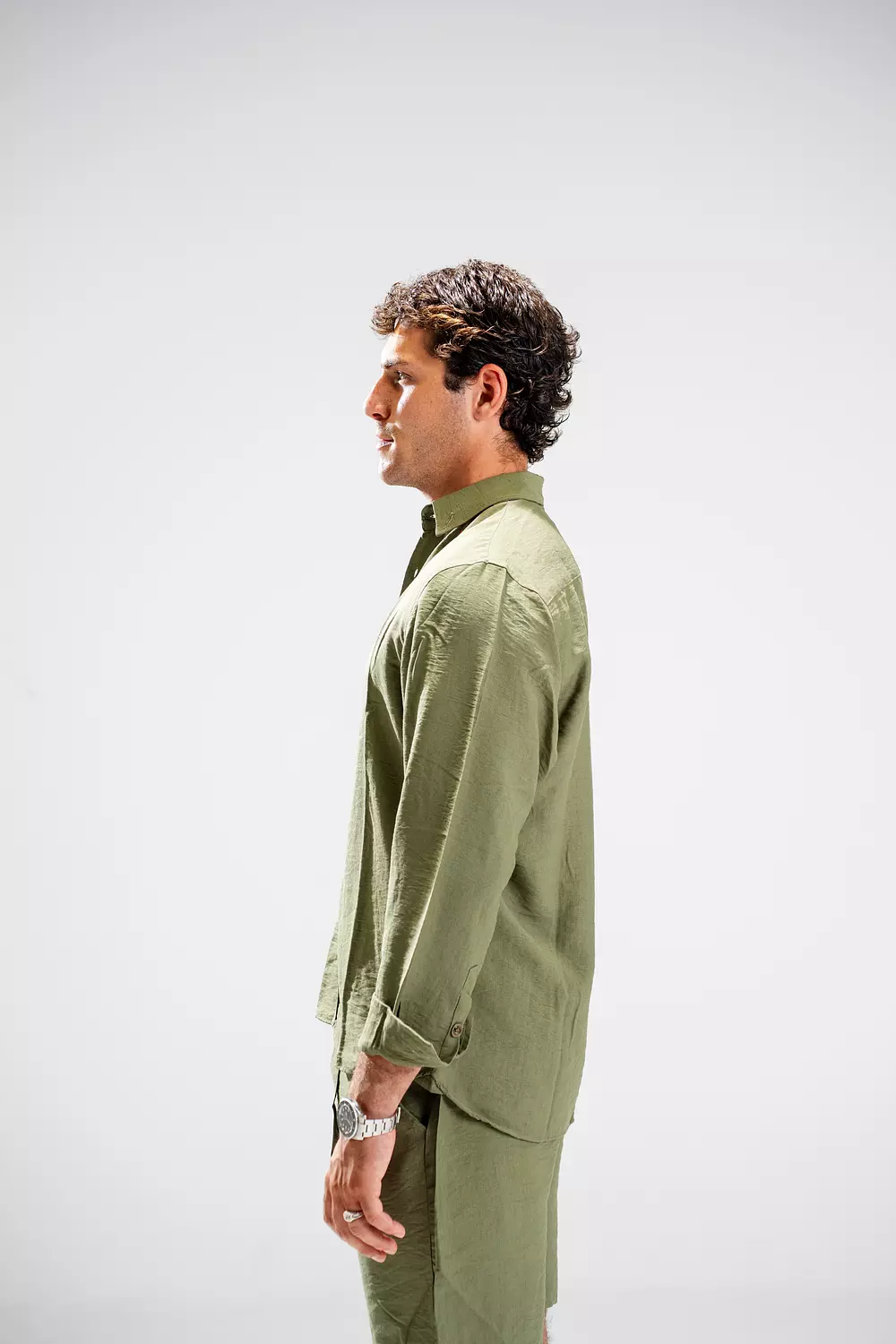 Unisex Linen Shirt 8