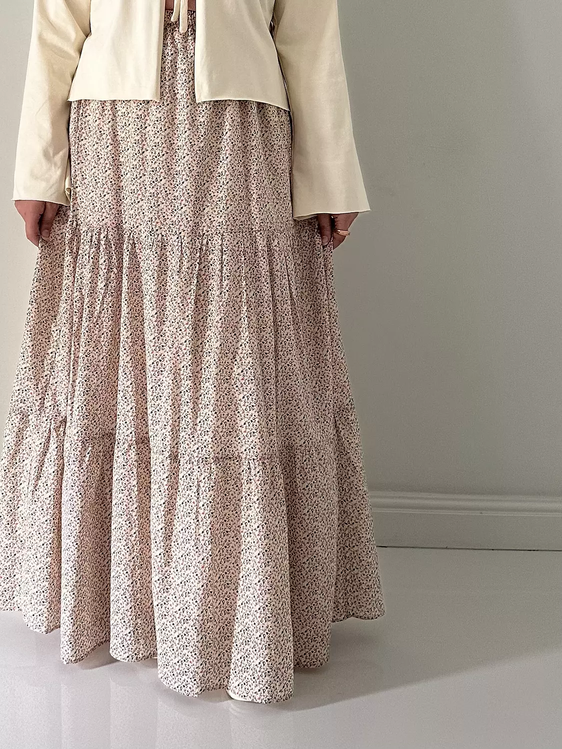 Flora Linen skirt ruffles (T)  4