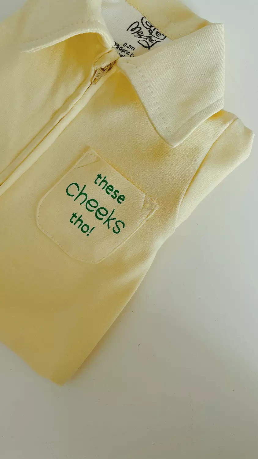 ⁠Premium ”These cheeks tho” Footie 7