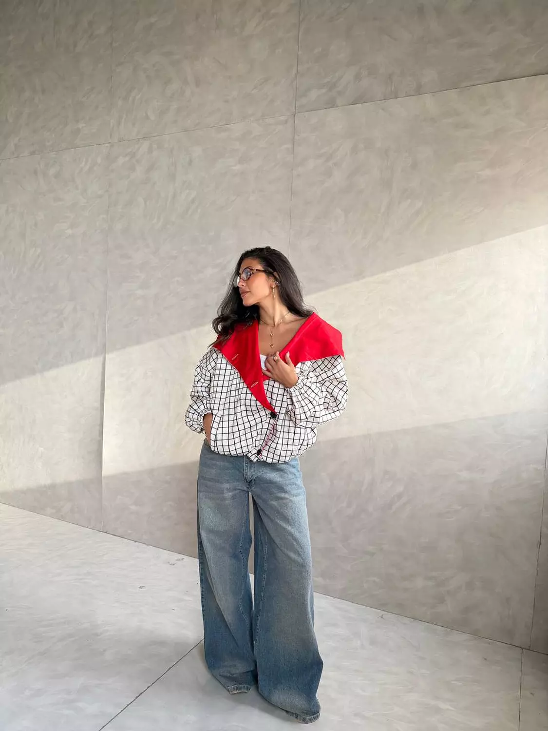 Scarlet Contrast Jacket 1