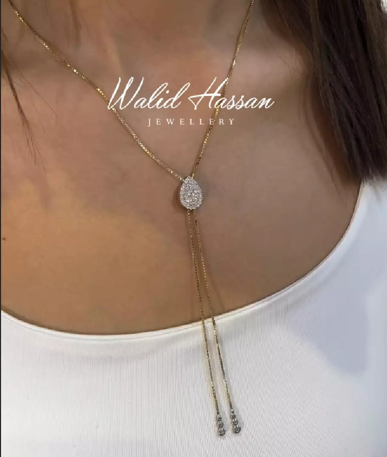 diamond necklace 1407 image