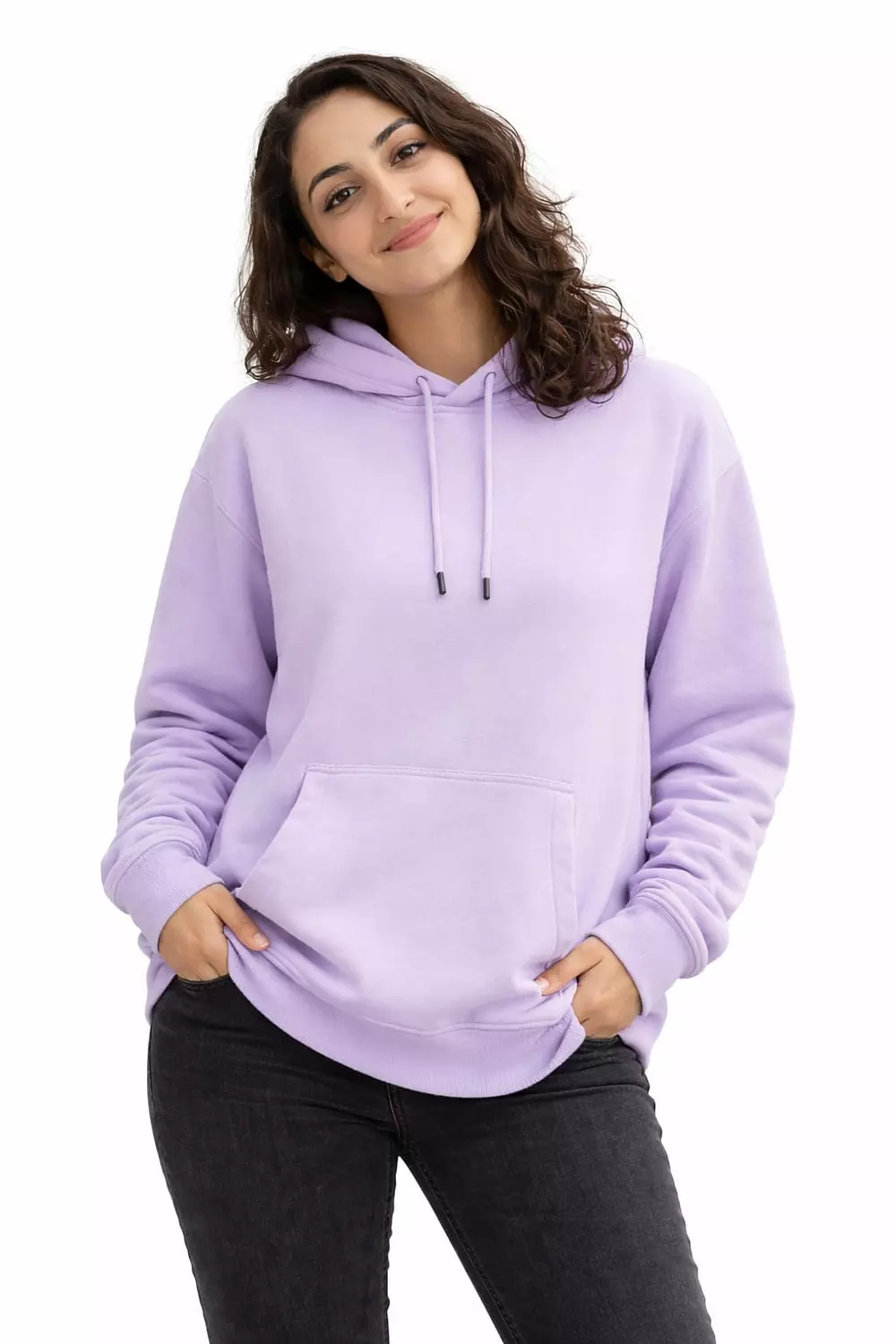 Woman Hoodie _ Lavender image