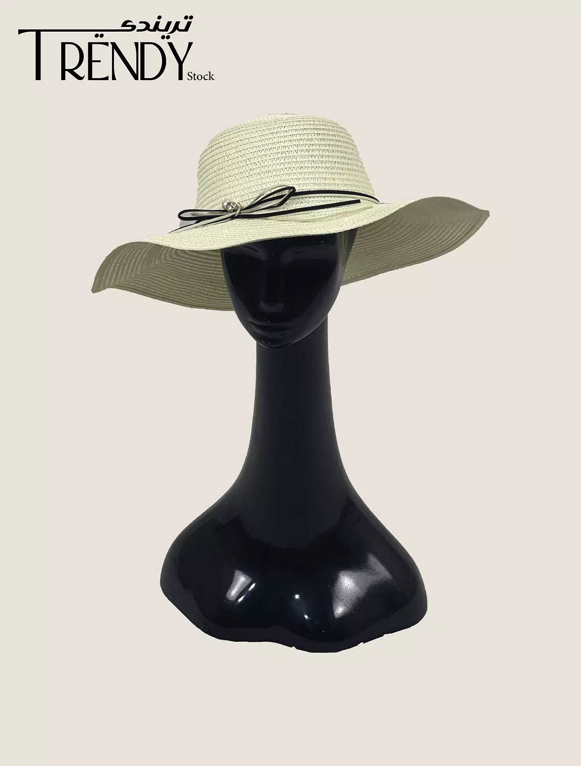 Beach Hat with Ribbon image