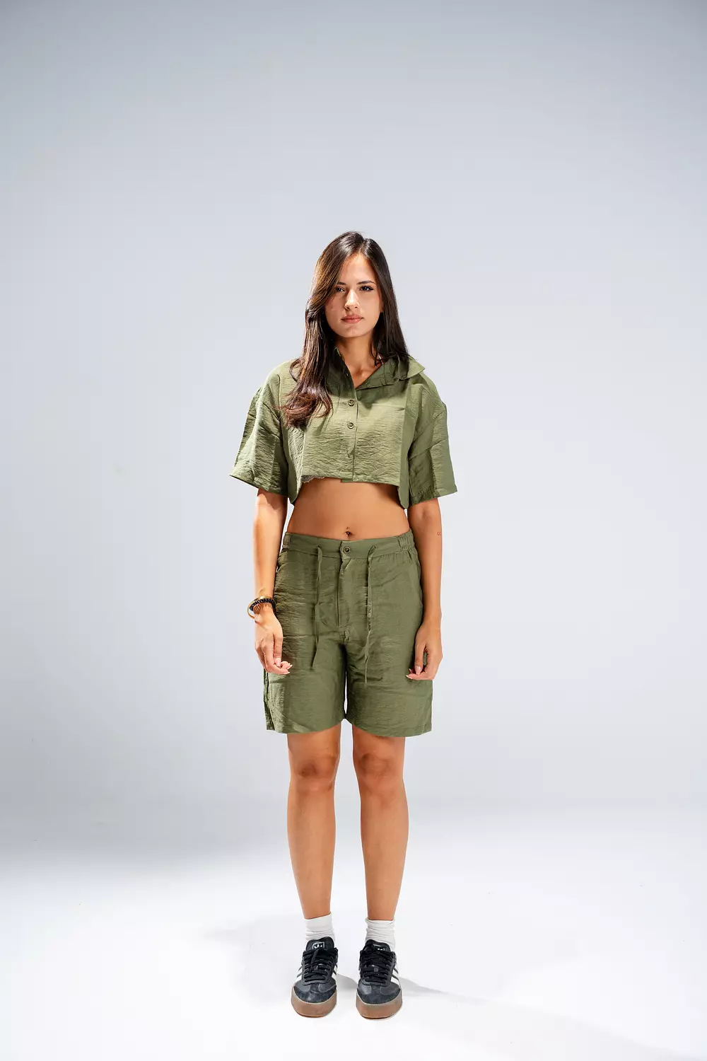 Unisex Linen Set (Shirt + Shorts) hover image