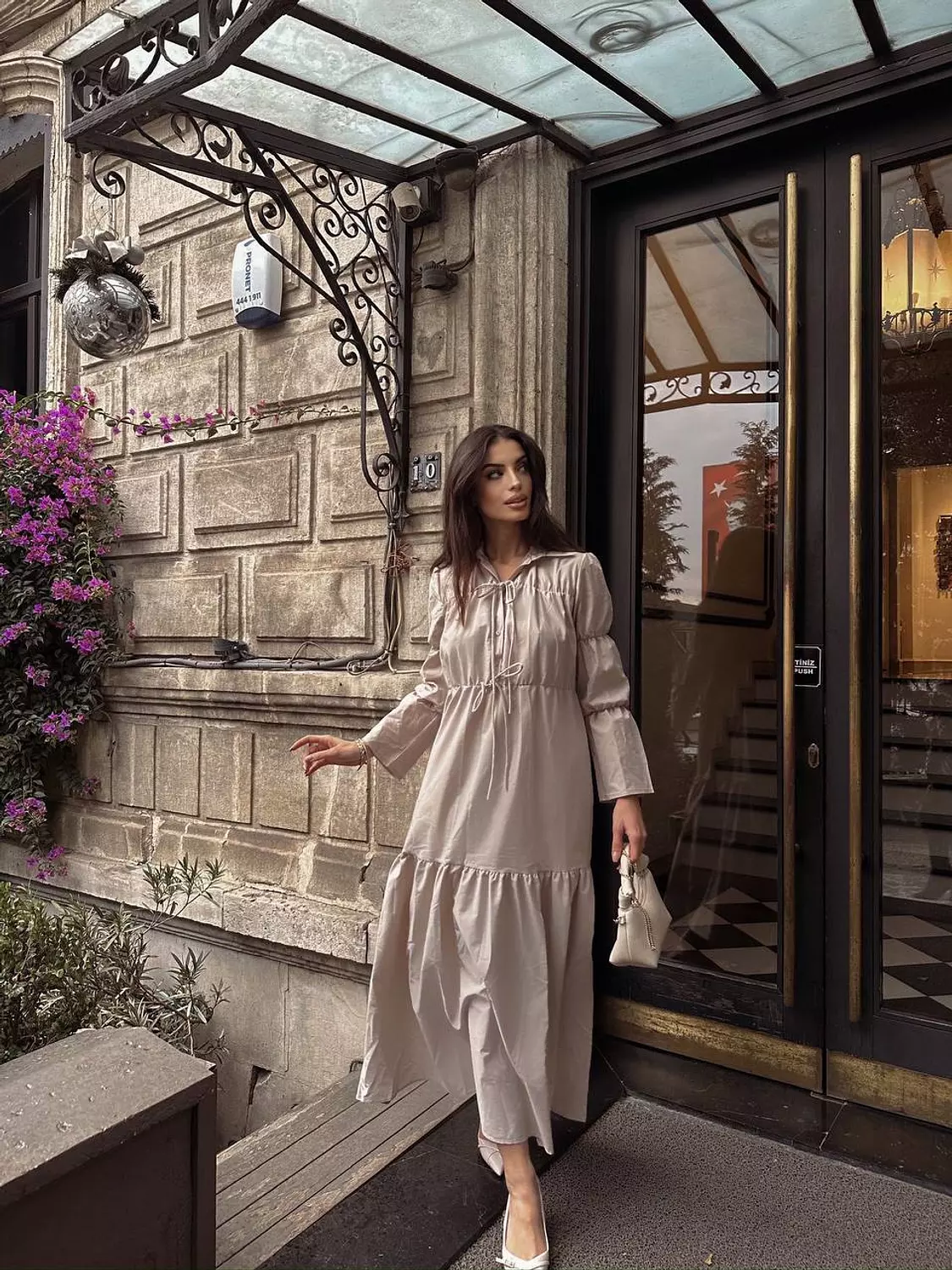 Relaxed Long Sleeve Dress image