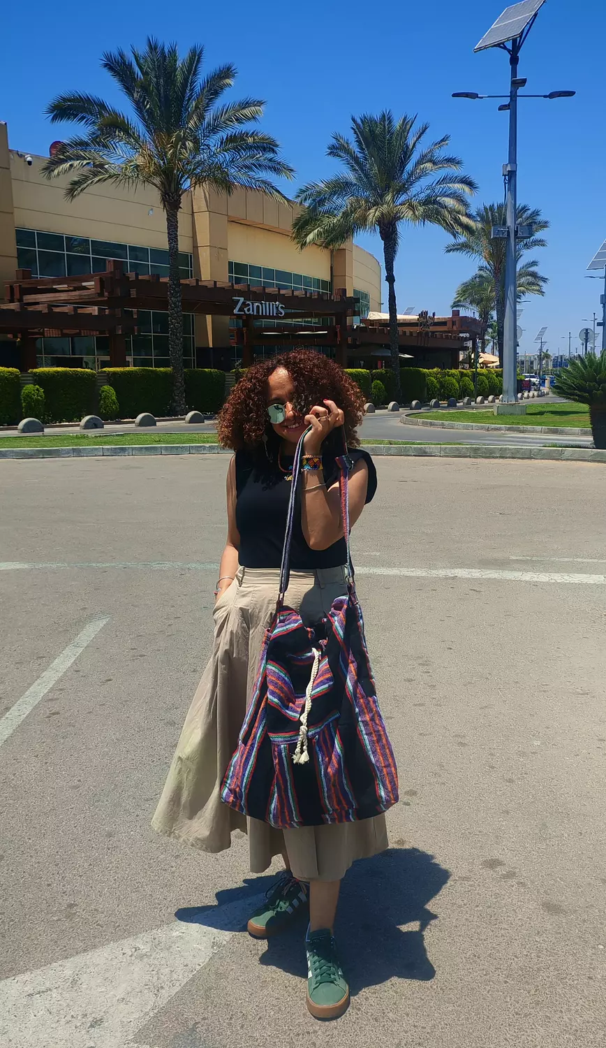 Heavy duty striped Reda bag 3