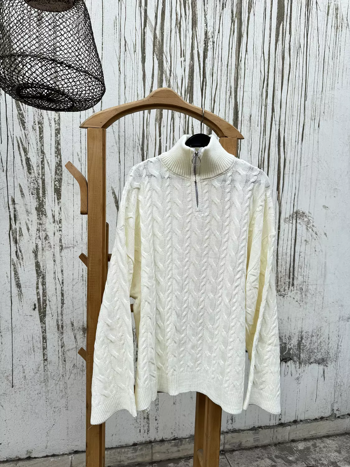 Quarter zip up pullover 4