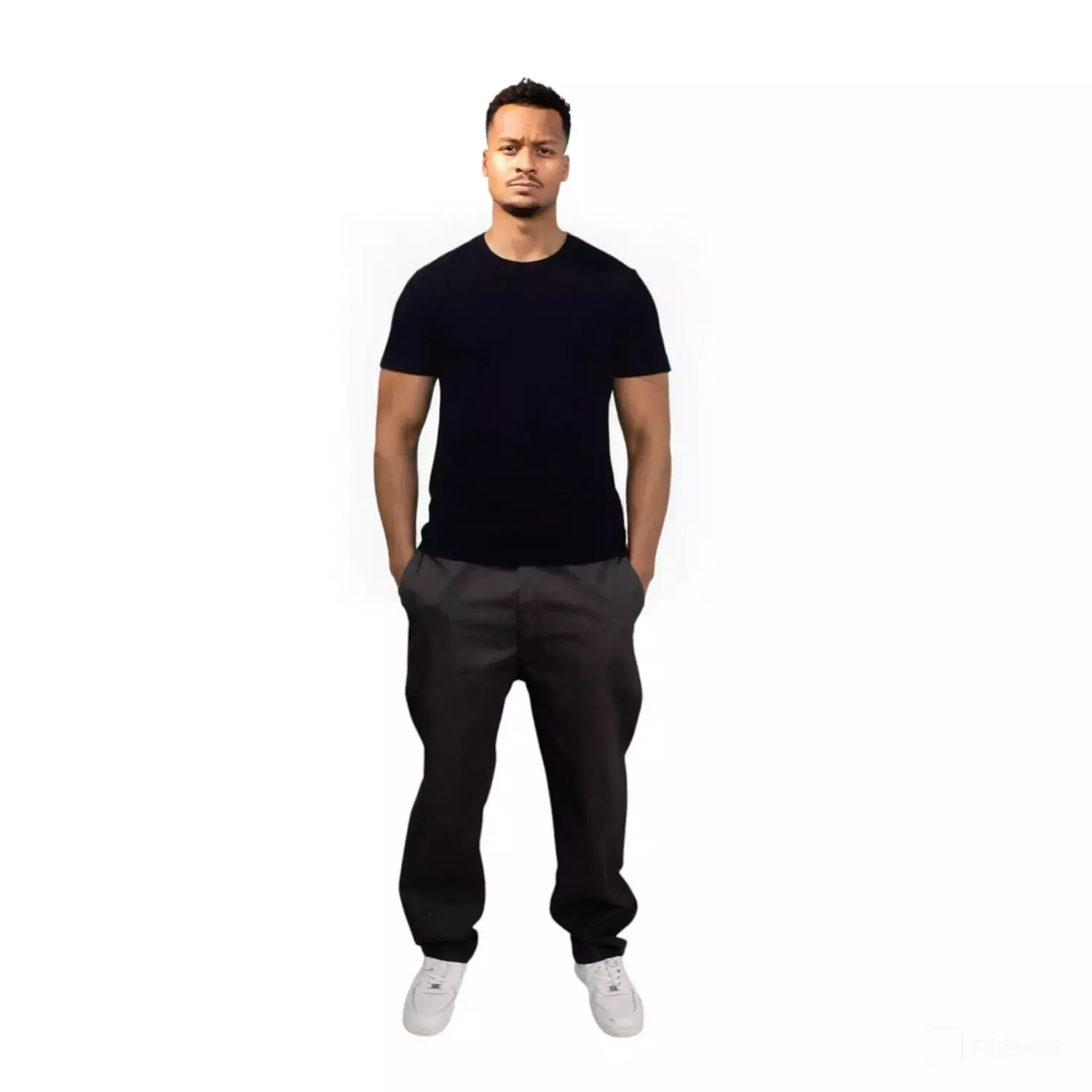 S3 Slim Fit T-Shirt – Black 1