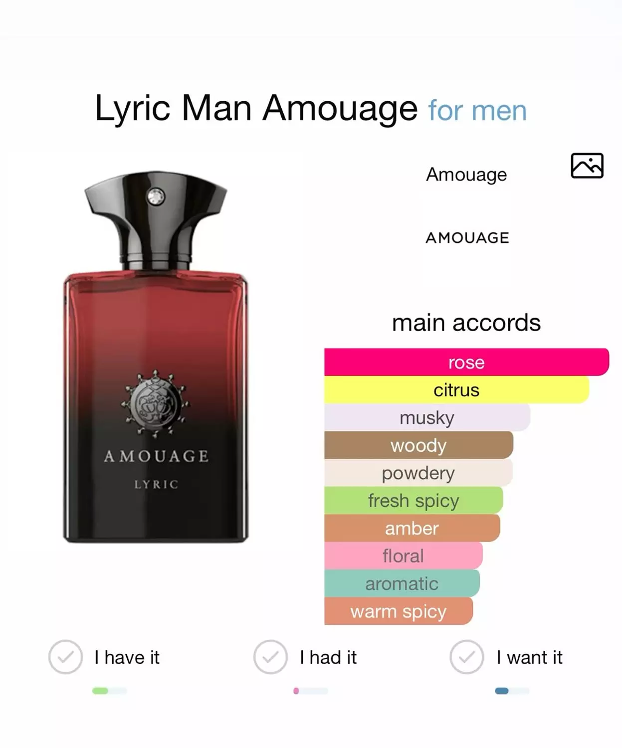 Amouage lyric man 2