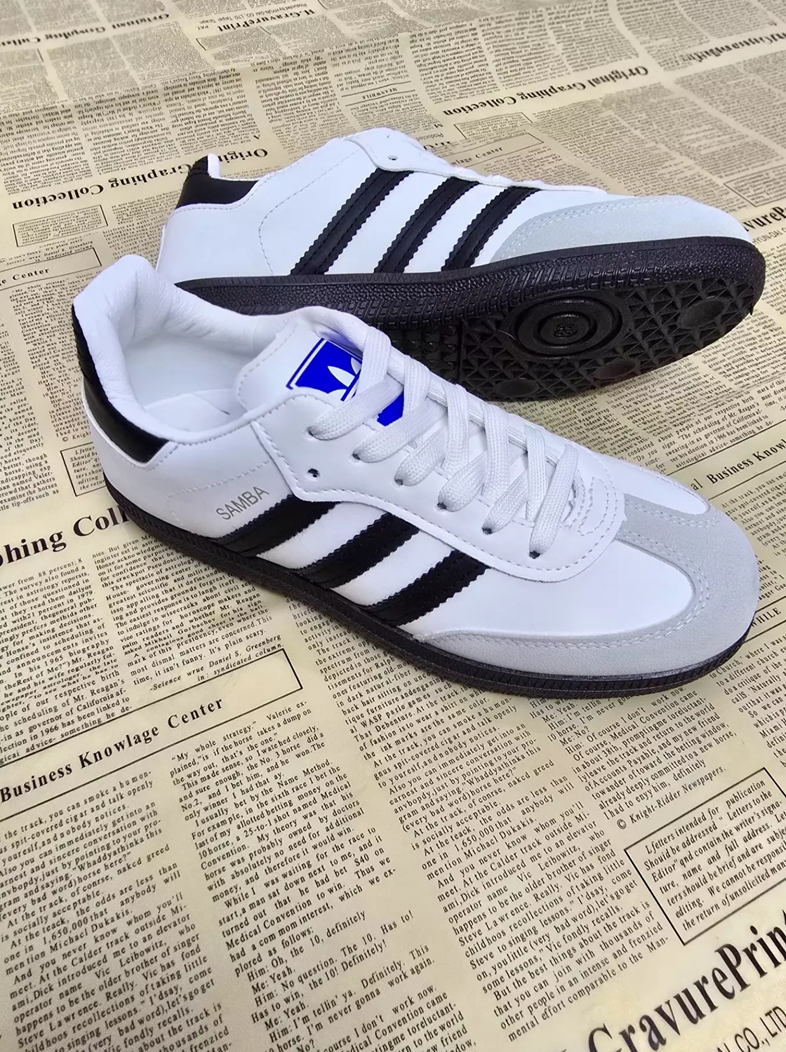 Samba Vegan White  1