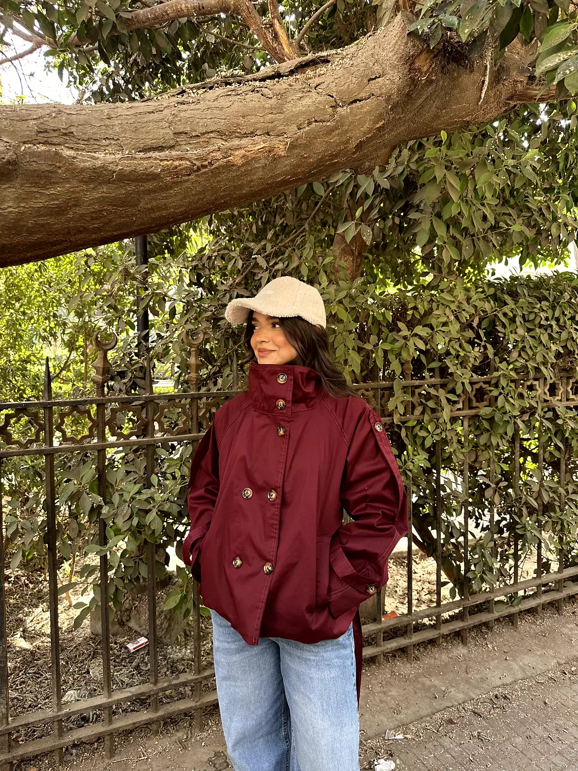 Cropped Trench Coat 28