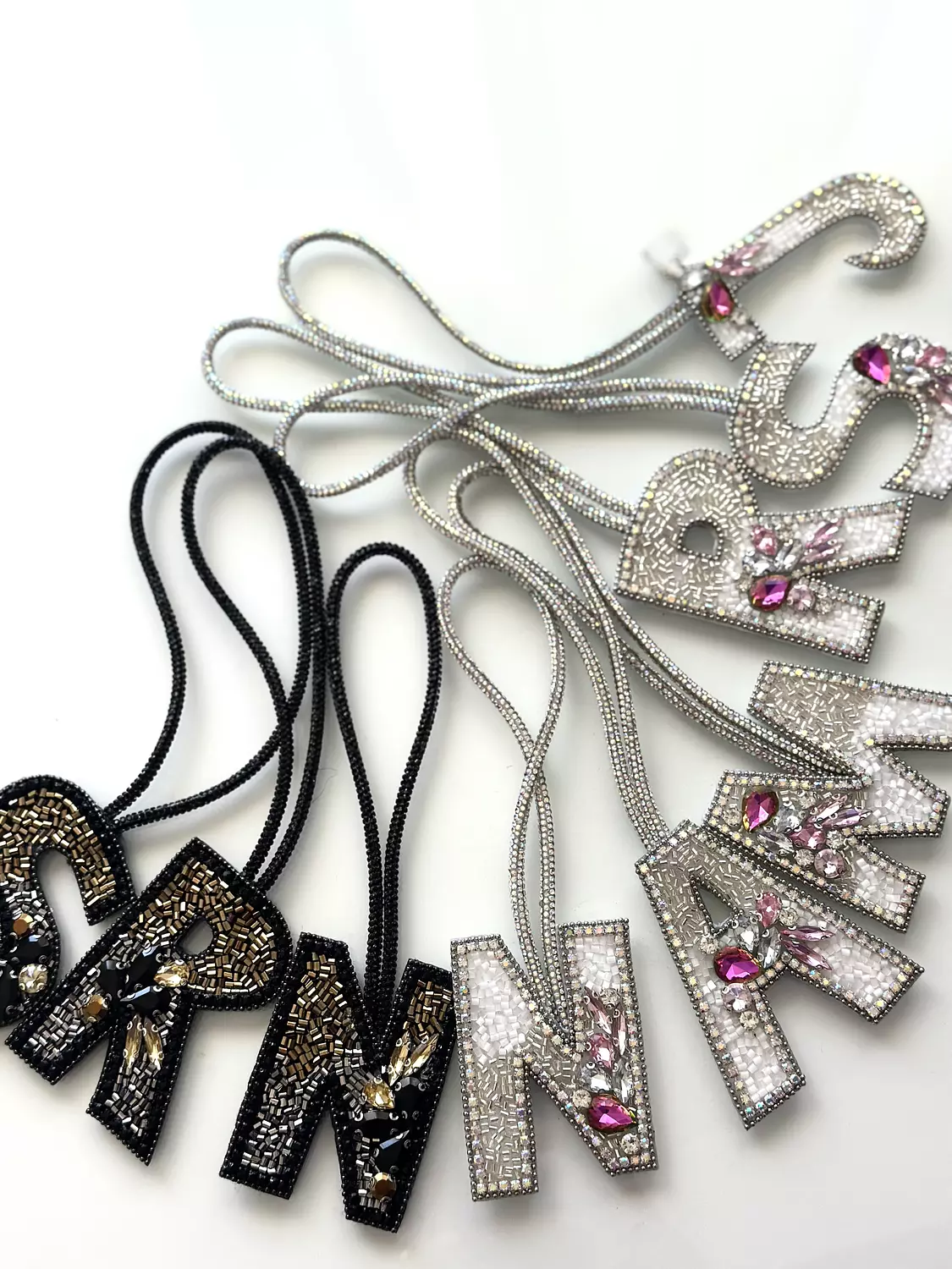 Letter bag charm  image