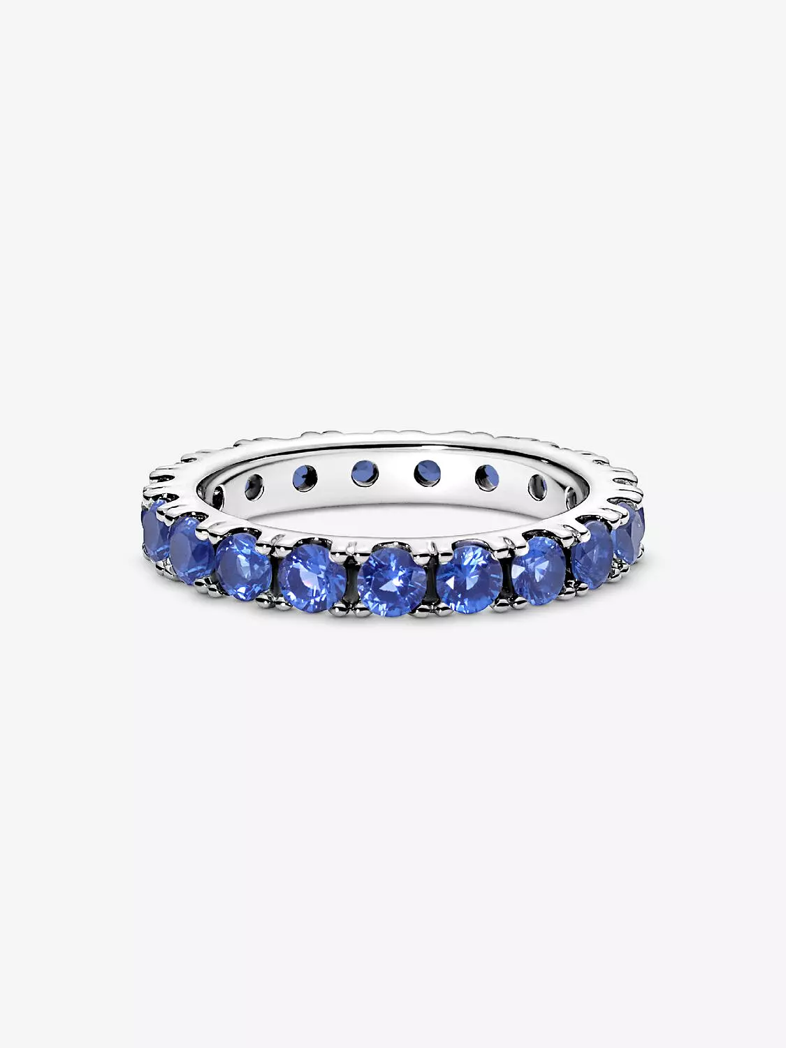 Sparkling Row Eternity Ring 1