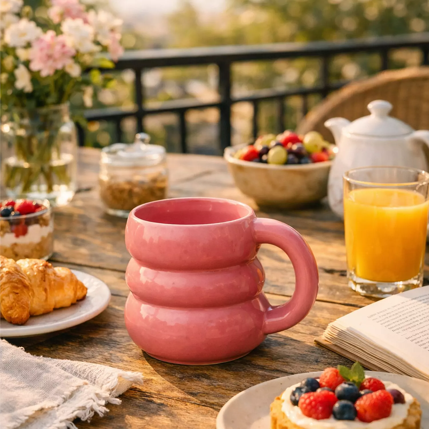 Pink Bubbles Mug image
